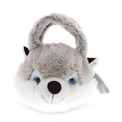 Wholesale - SUPER-SOFT HUSKY PLUSH HAND BAG C/P 120, UPC: 769498041130